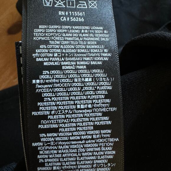 7 For All Mankind B(Air) Ankle Skinny Maternity Jeans in Coated Black Size 31 - Picture 13 of 14